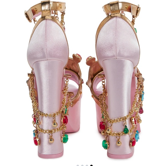 Dolls Kill Crowned Charmer Princess Jewel Heels - brand new - Picture 7 of 16